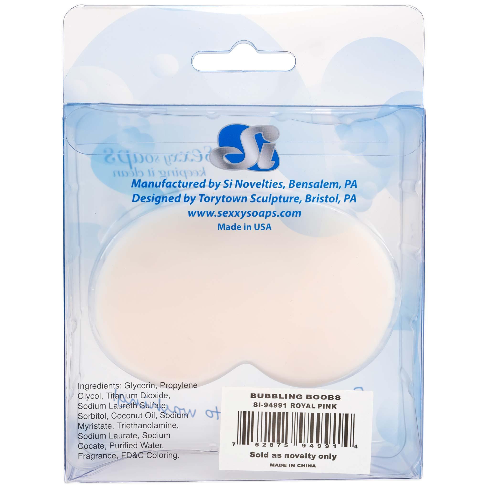 SI Sexxy Soaps Bubbling Boobs, White, Lavender Scent  Bohemian Rhapsody