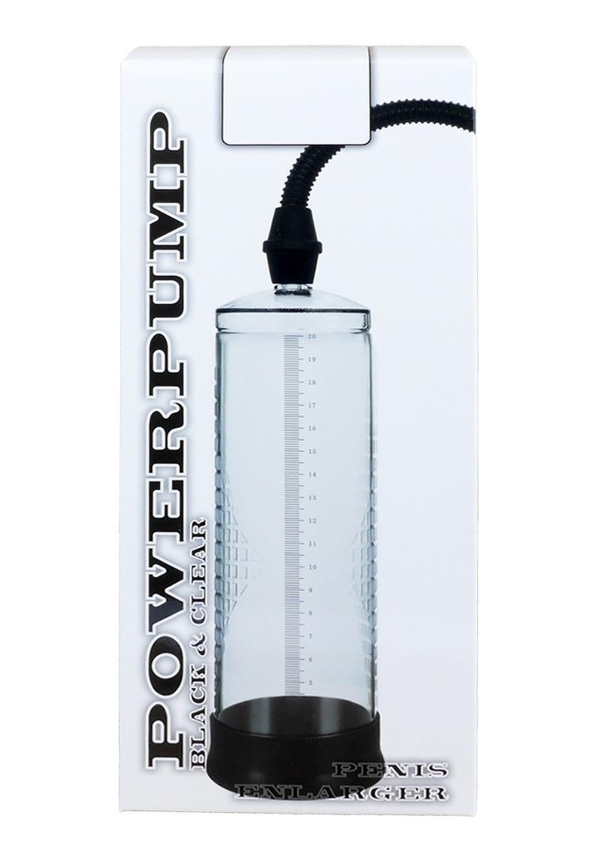 Powerpump Penis Pump, Black & Clear