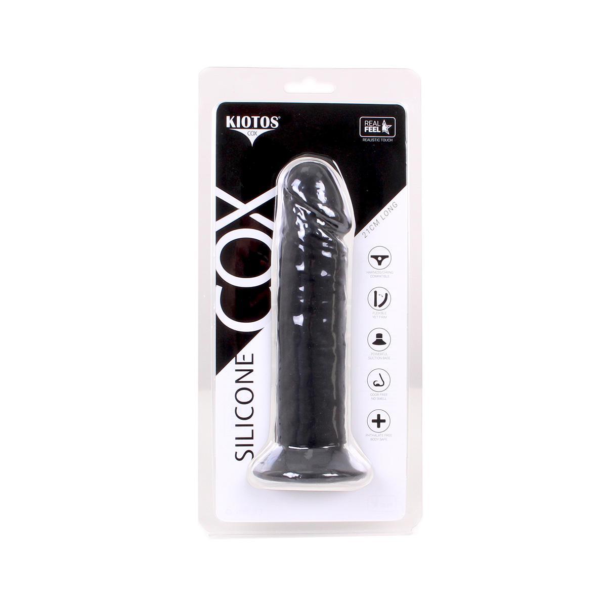 Kiotos COX  034 Silicone, 21 cm, Black