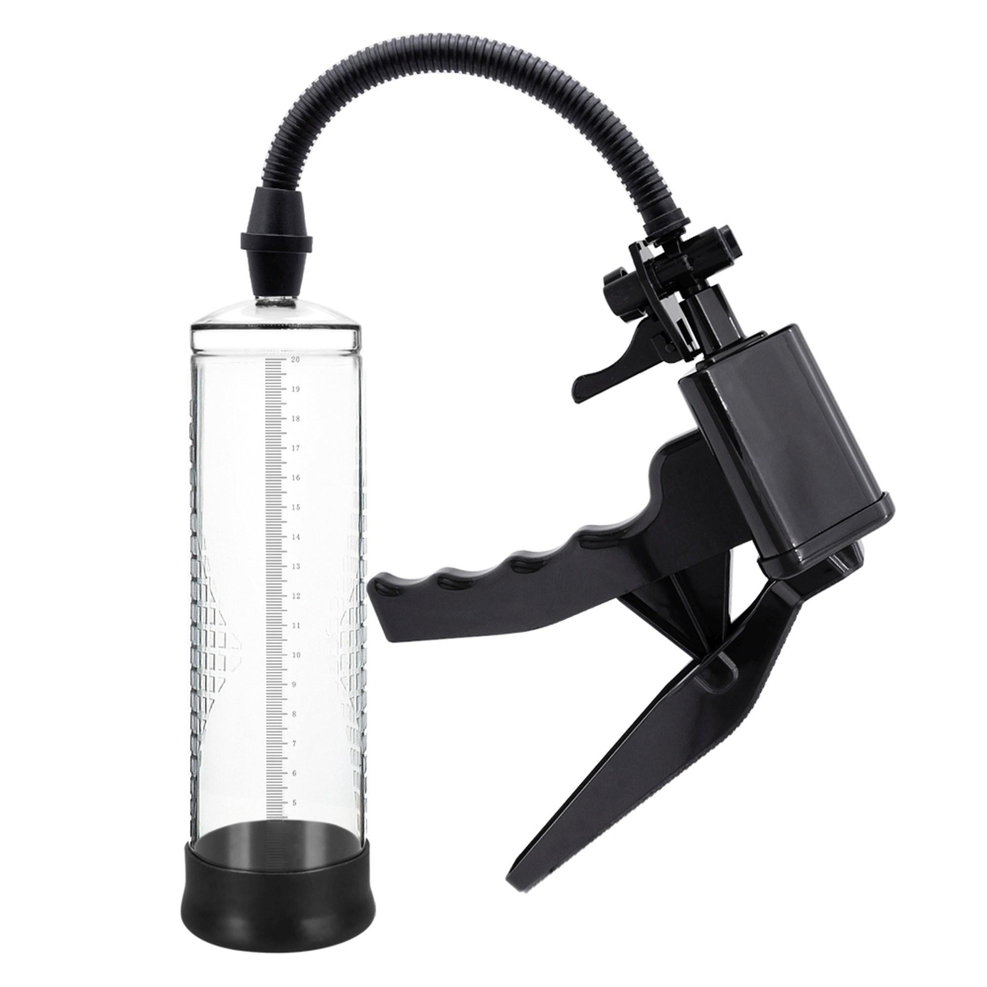 Powerpump Penis Pump PRO 02, Black & Clear
