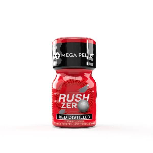 Rush Zero Red Distilled, Amyl & Isopropyl - Size: 10 ml - Quantity: 1/2 Box