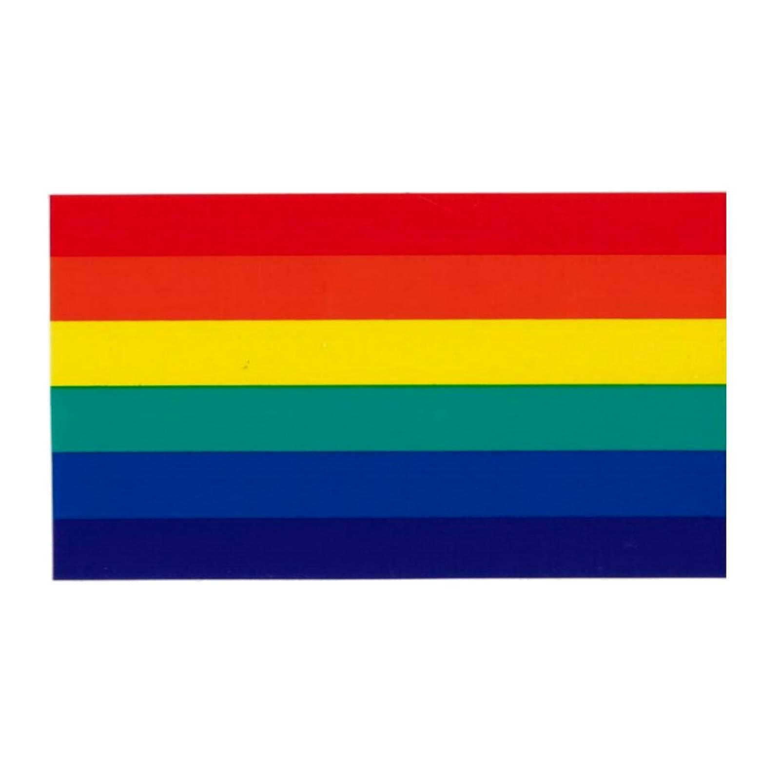 Rainbow Pride Sticker 76 x 115 mm
