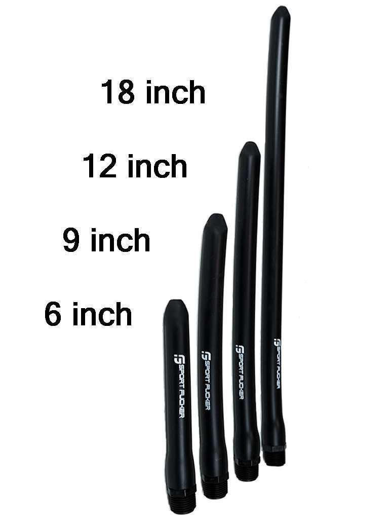 Sport Fucker Locker Room Anal Shower Nozzle, 23 cm, Black