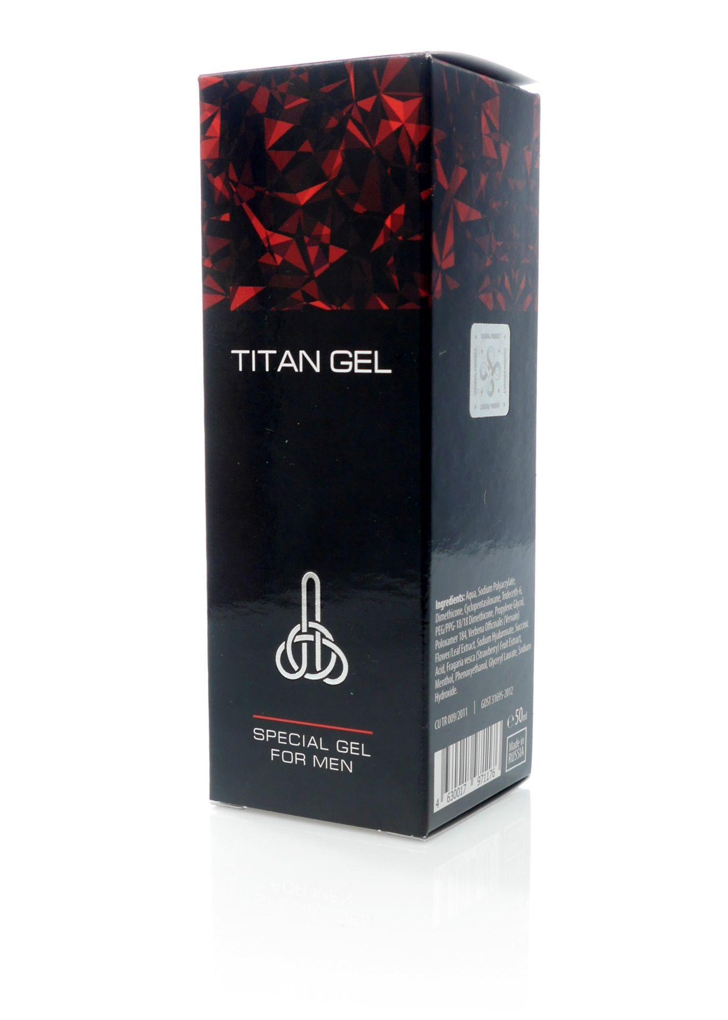 Tantra Titan Gel, Male Enhancement Gel Lubricant 50ml (Original)