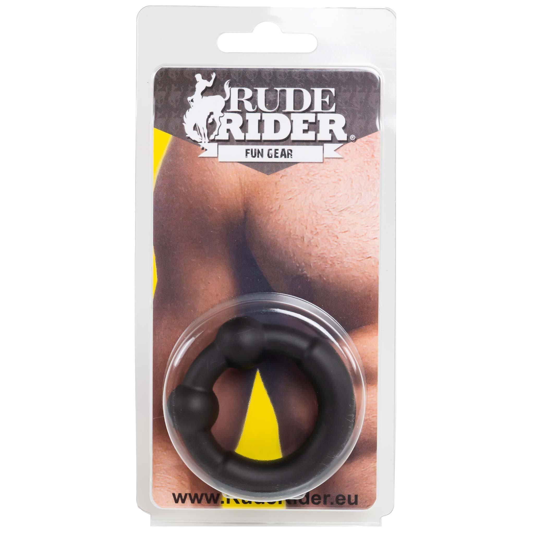 RudeRider Steels Ball Ring, Black