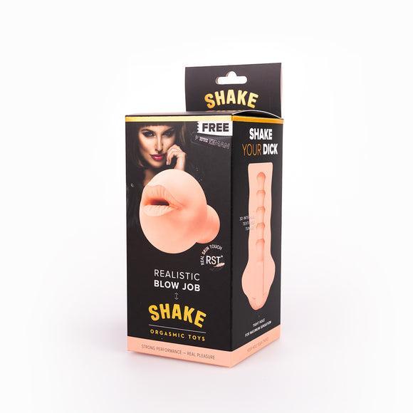 Shake Blow Job Masturbator, 16 cm, Flesh