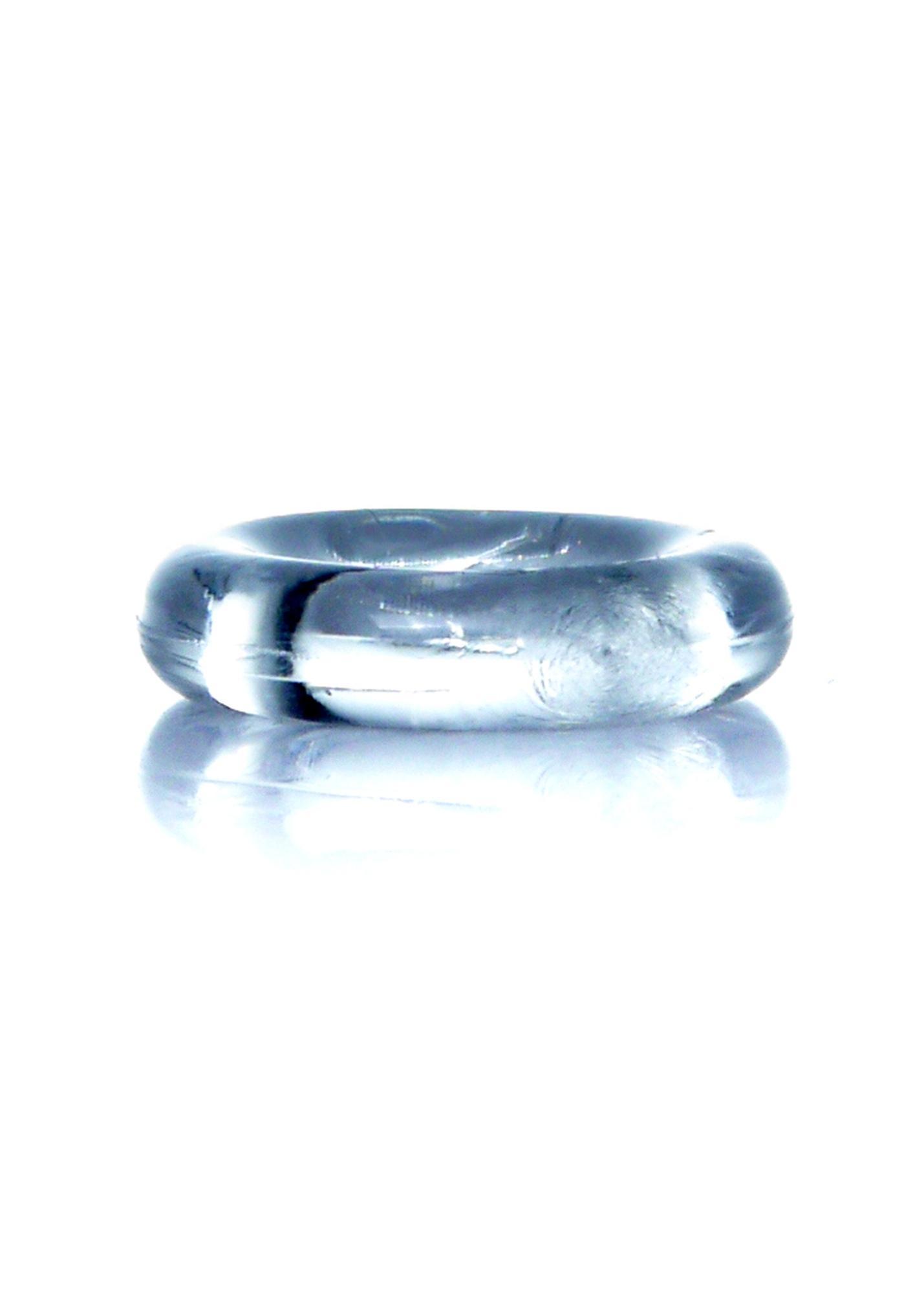 Silicone Gel Cockring Clear