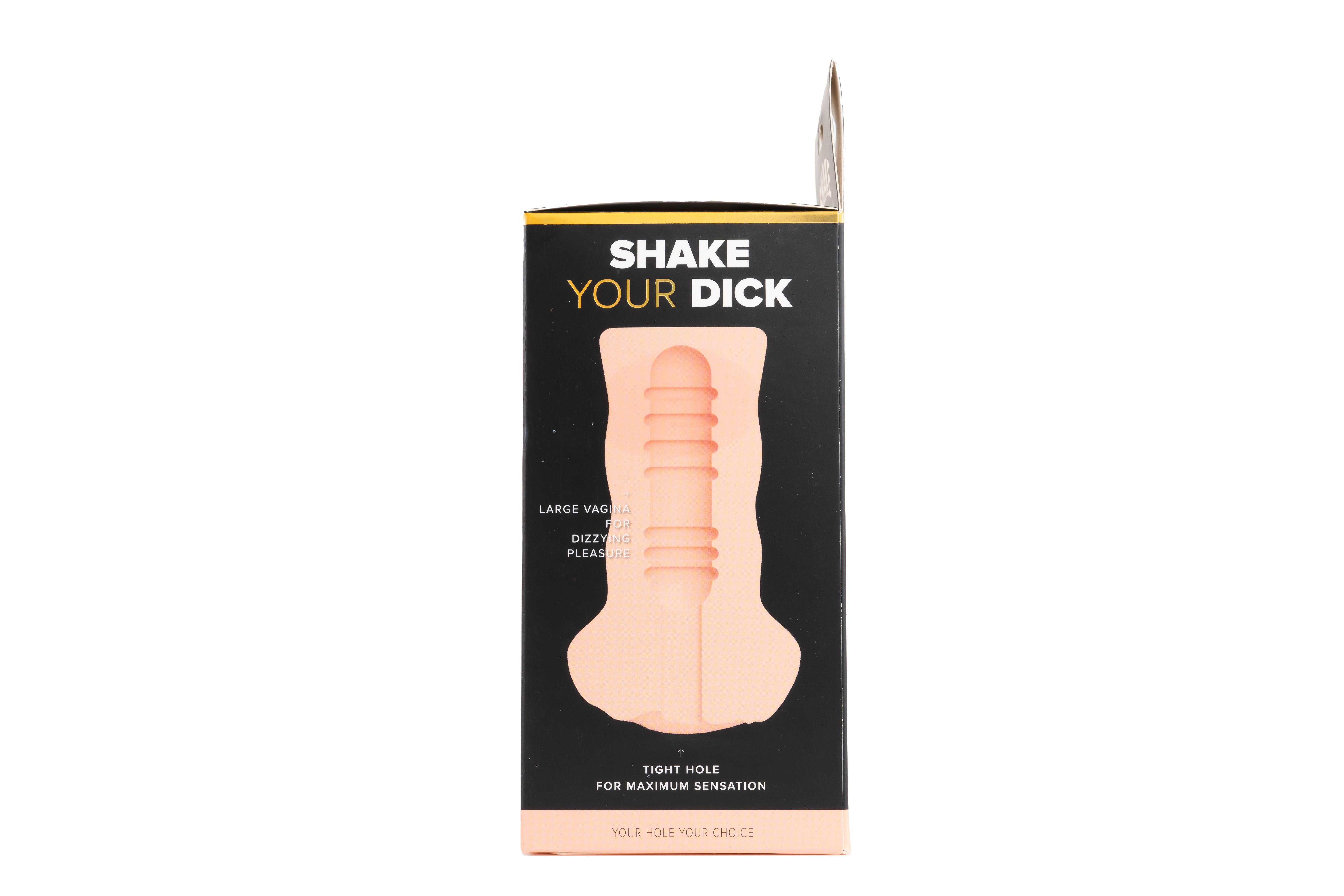 Shake Mouth Hug Masturbator, 16cm, Flesh