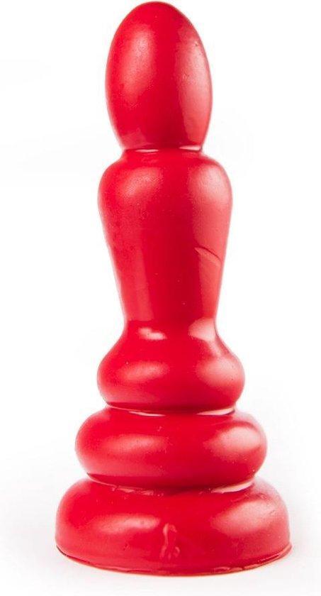 ZIZI XXX Bed Knob Butt Plug, 15 cm, Red