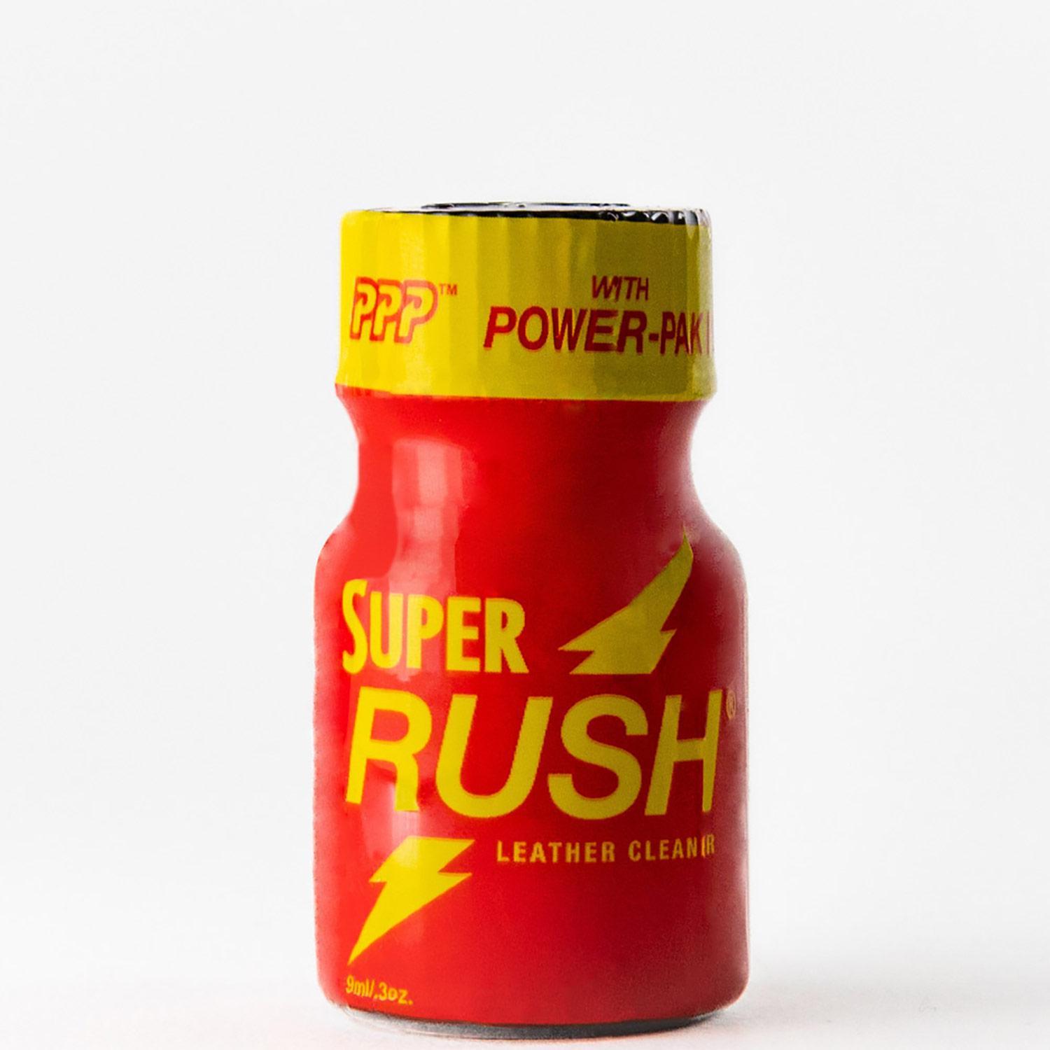 Super Rush Red Poppers - Size: 9 ml - Quantity: 1/2 Box