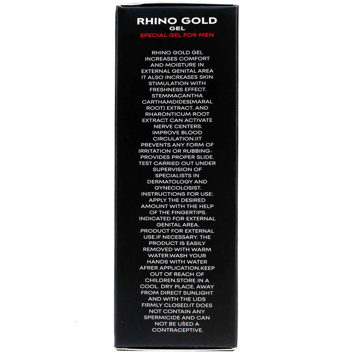 Rhino Gold - Special Gel for Men, 50 ml (Original)