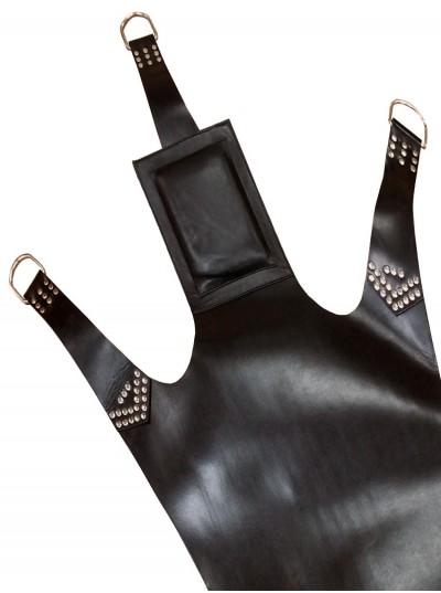 Master Sling Leather Mat with Pillow 5 point black