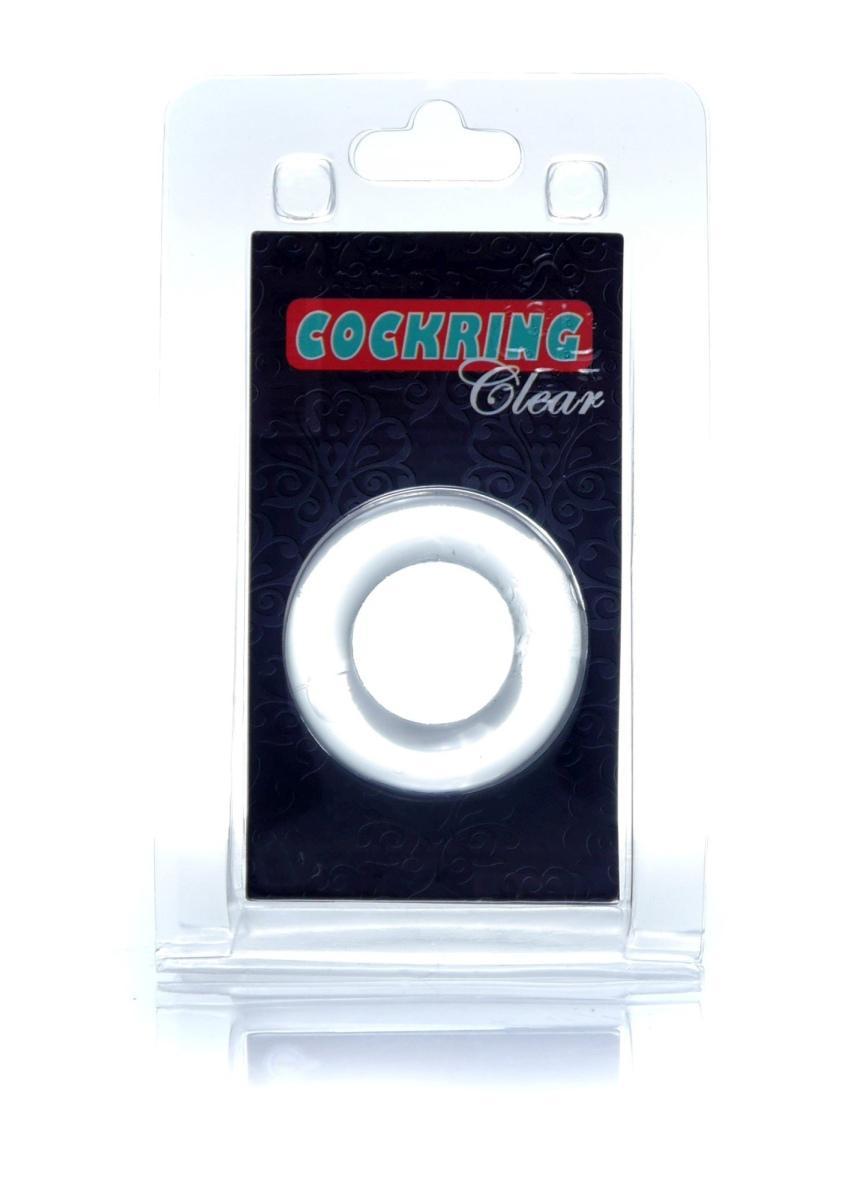 Silicone Gel Cockring Clear