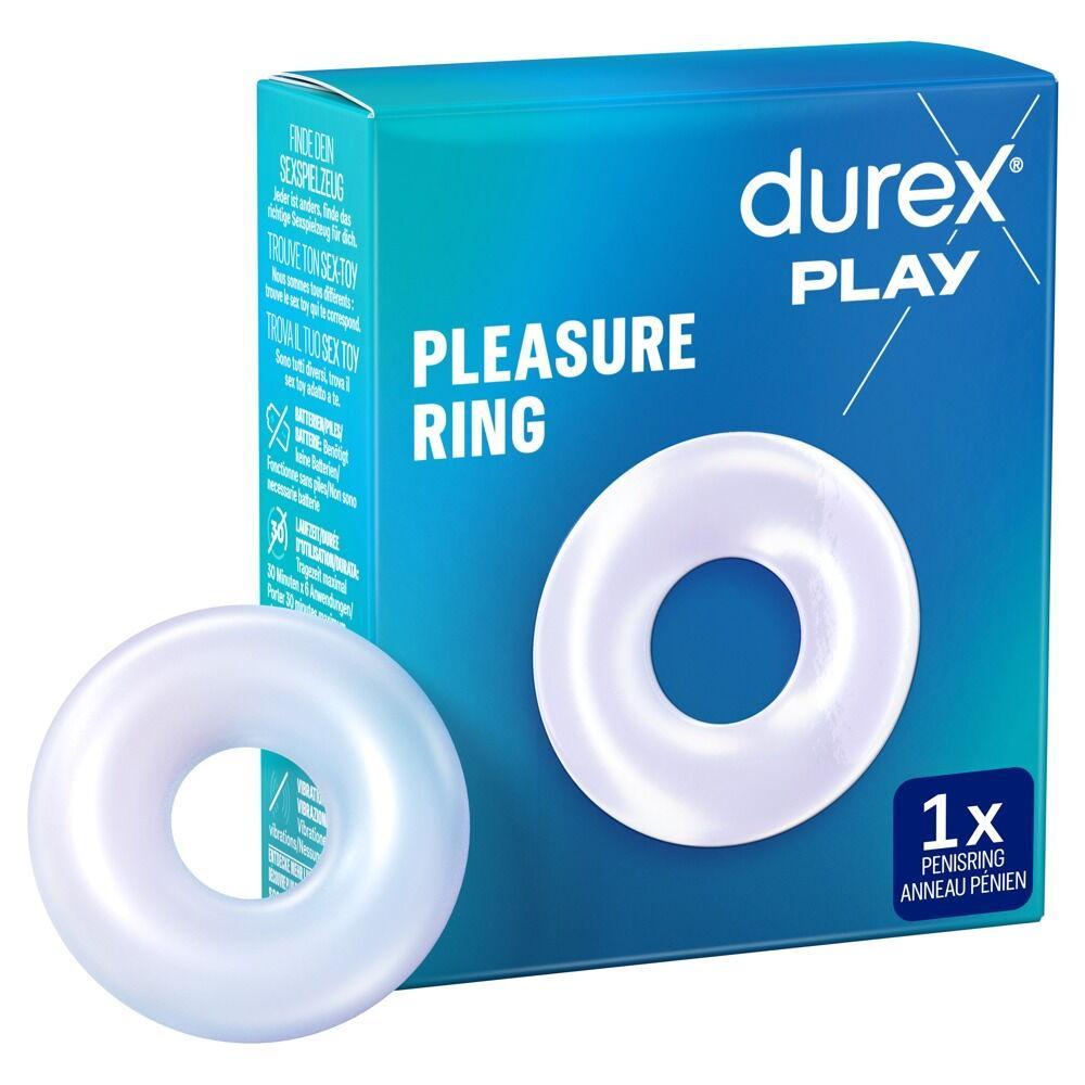 Durex Pleasure Ring, Cockring, Clear