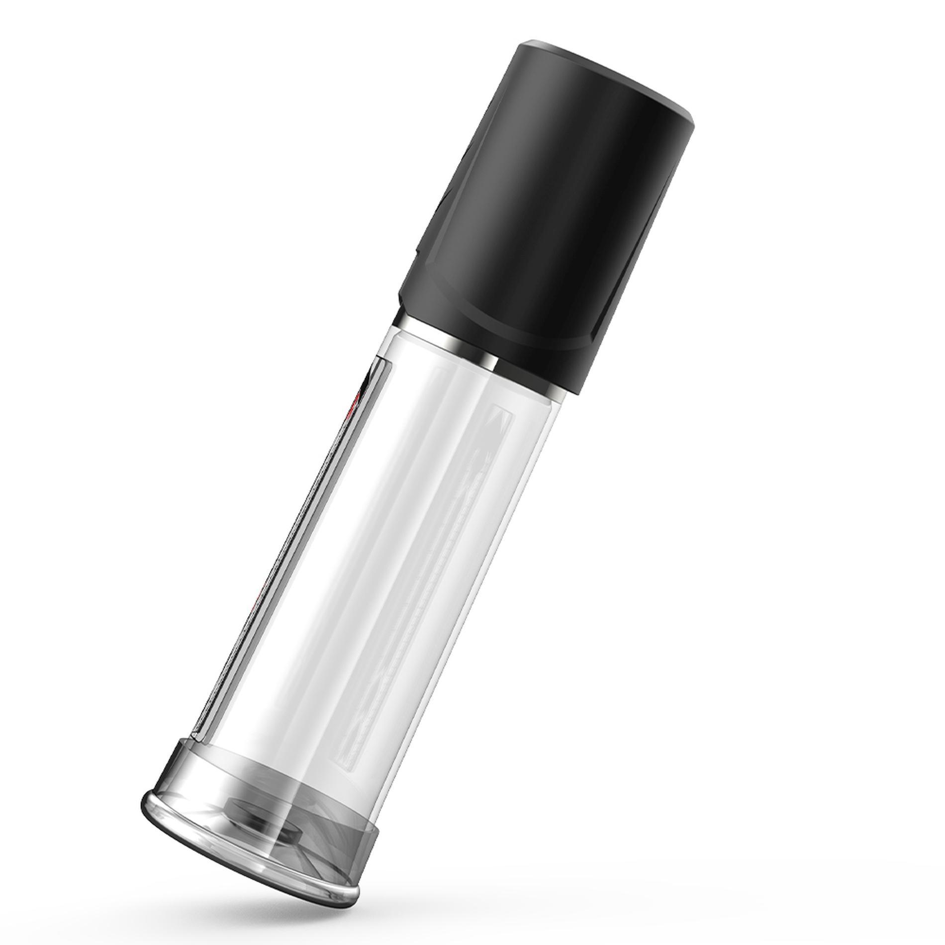 Warrior King Super manual Penis Pump, Black & Clear