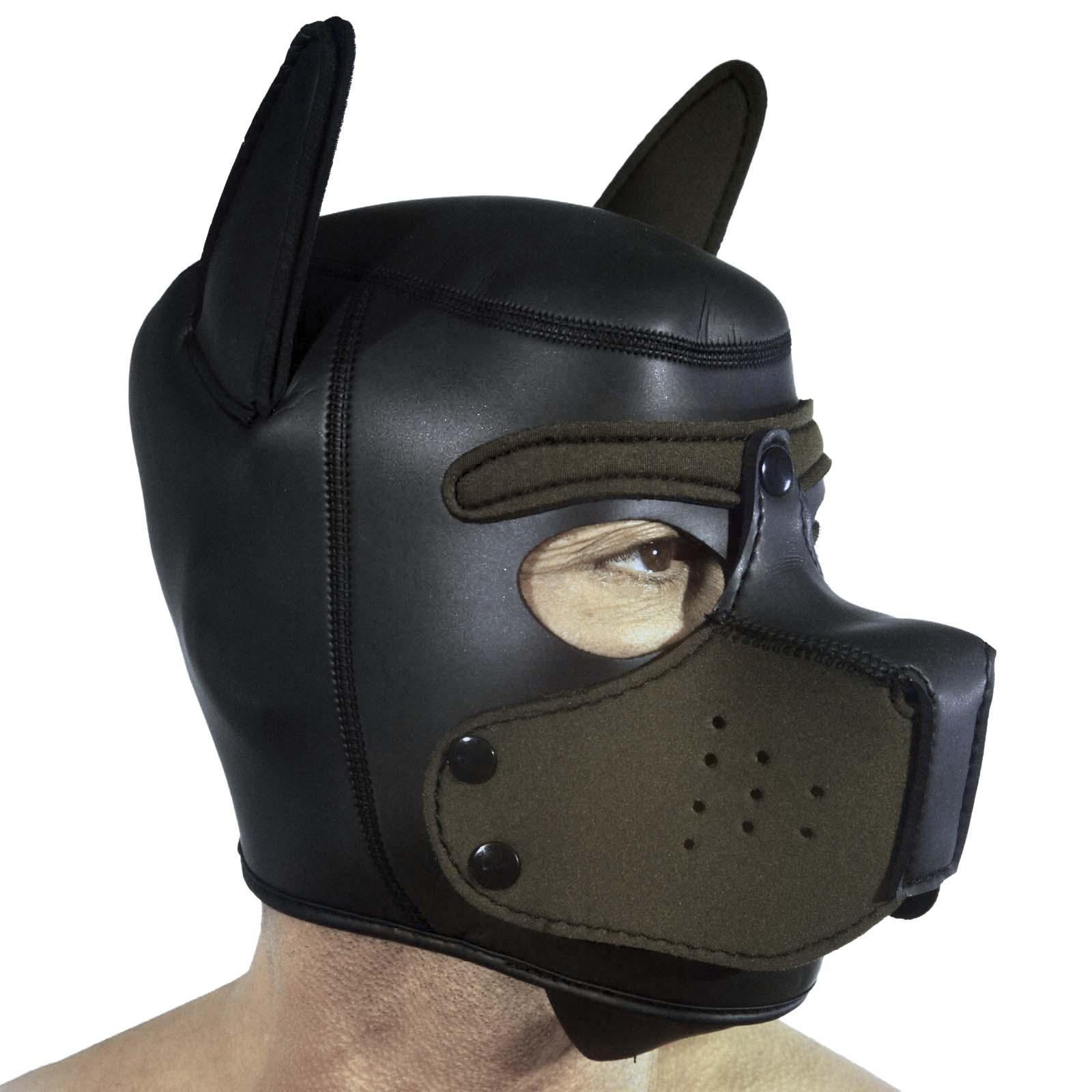 Rude Rider Neoprene Puppy Hood Coffee Brown, L size
