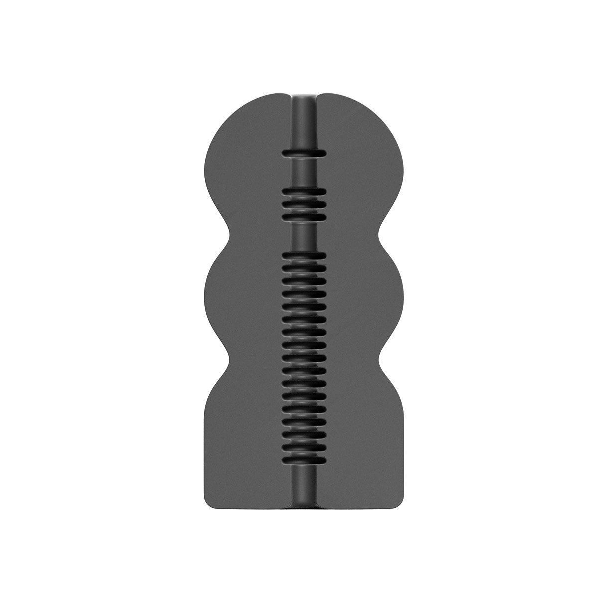 All Black Pookie Masturbator, 17 cm