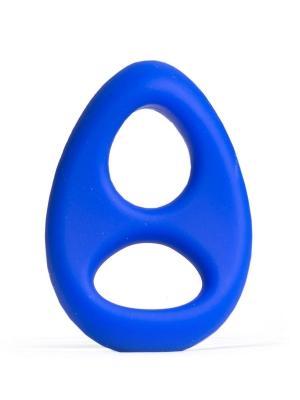RudeRider Cock & Ball Lifter Cockring, Blue, 48 mm