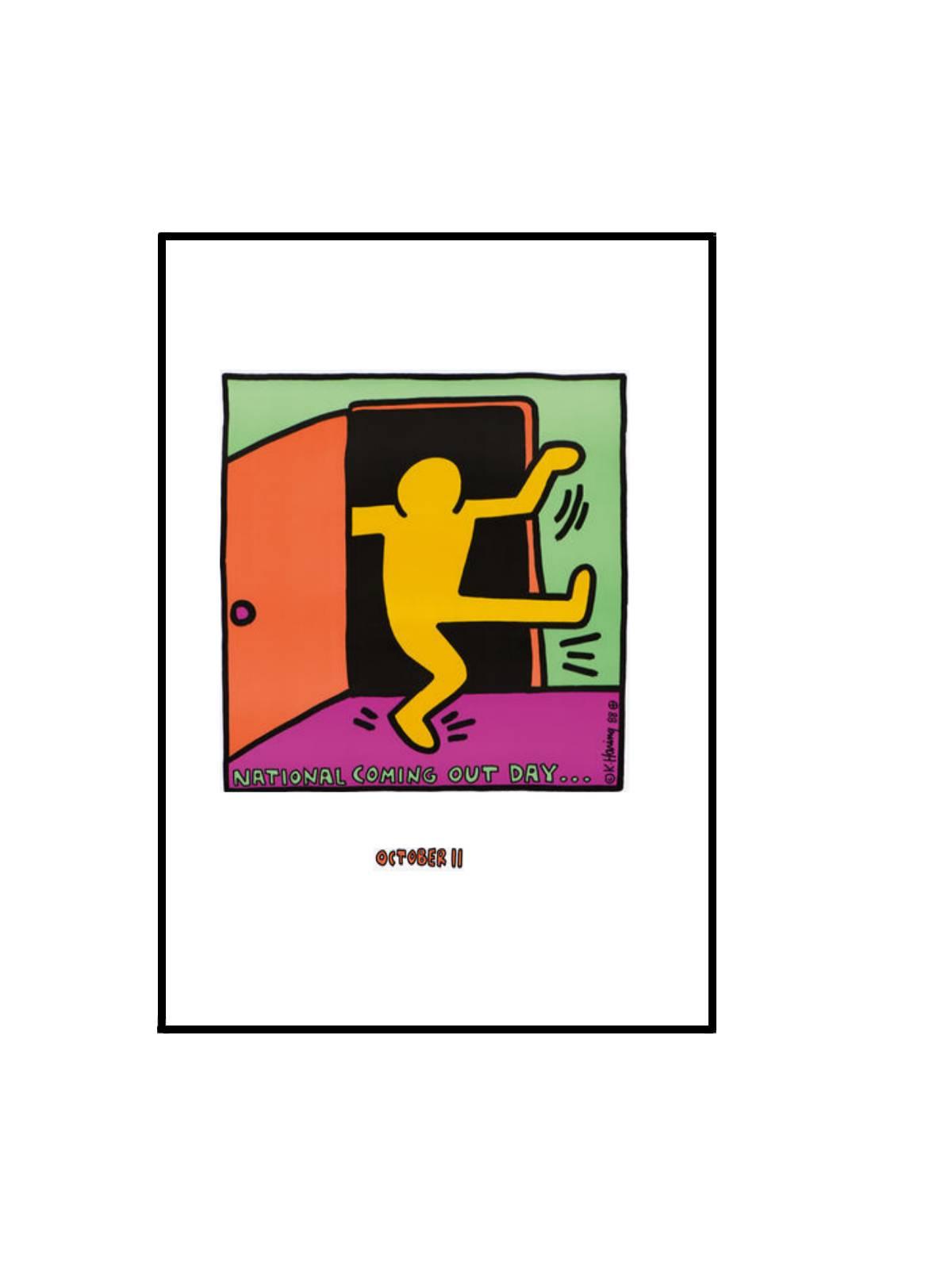 National Coming Out Day Sticker 7,6 x 5,0 cm