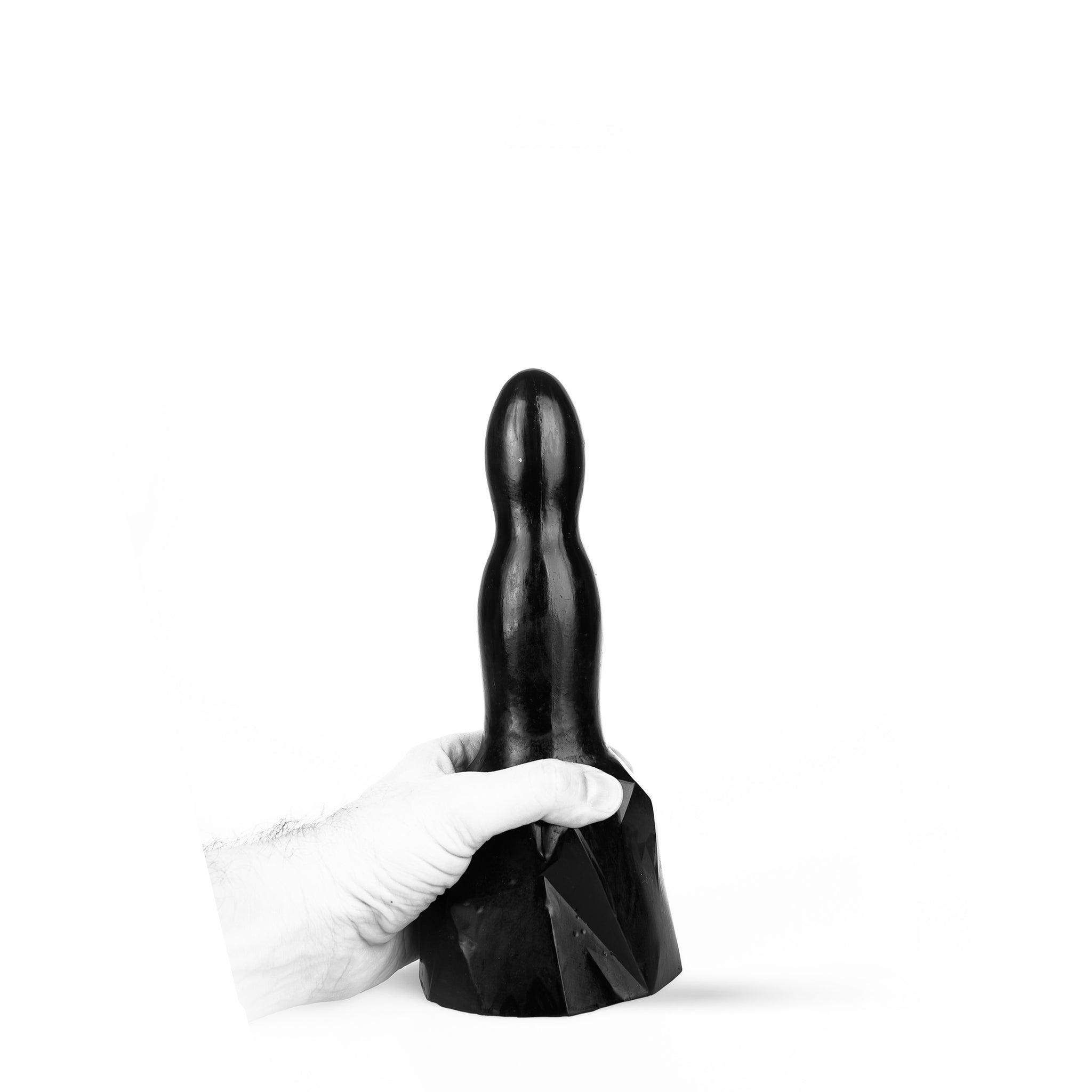 Dark Crystal Vegar Butt Plug, 25 cm, Black