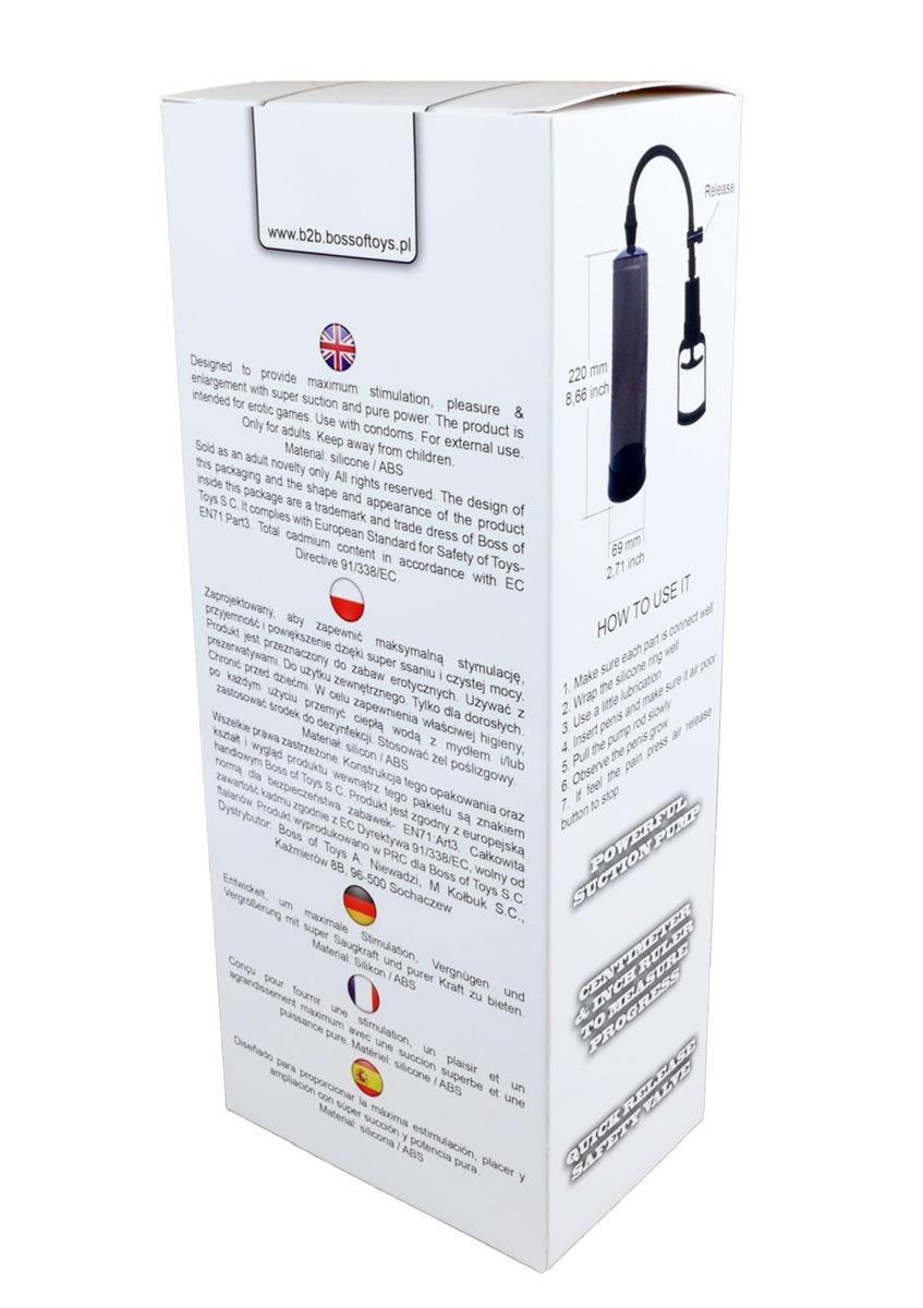 Powerpump Penis Pump MAX, Black