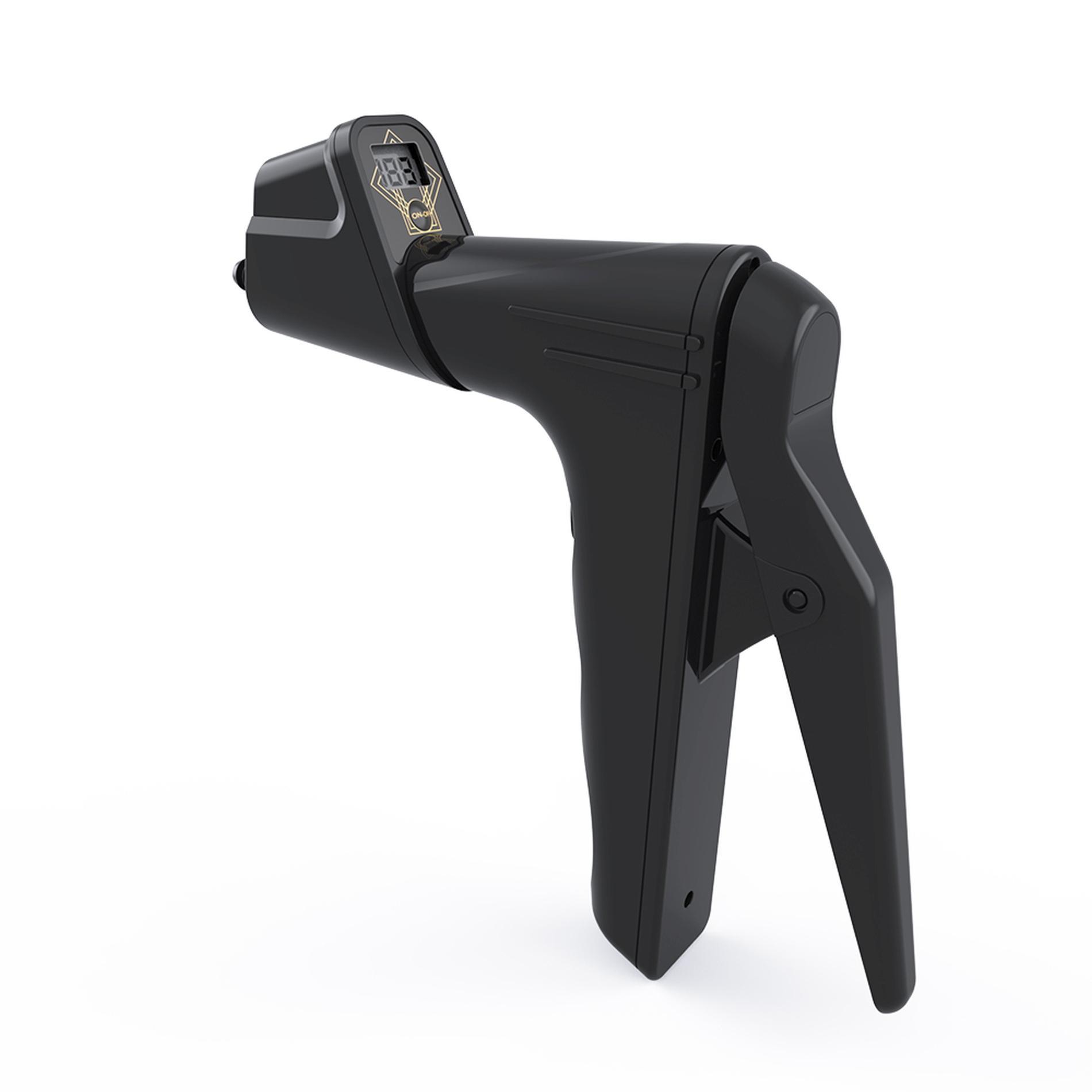 Manual Penis Pump with digital display, Black & Clear