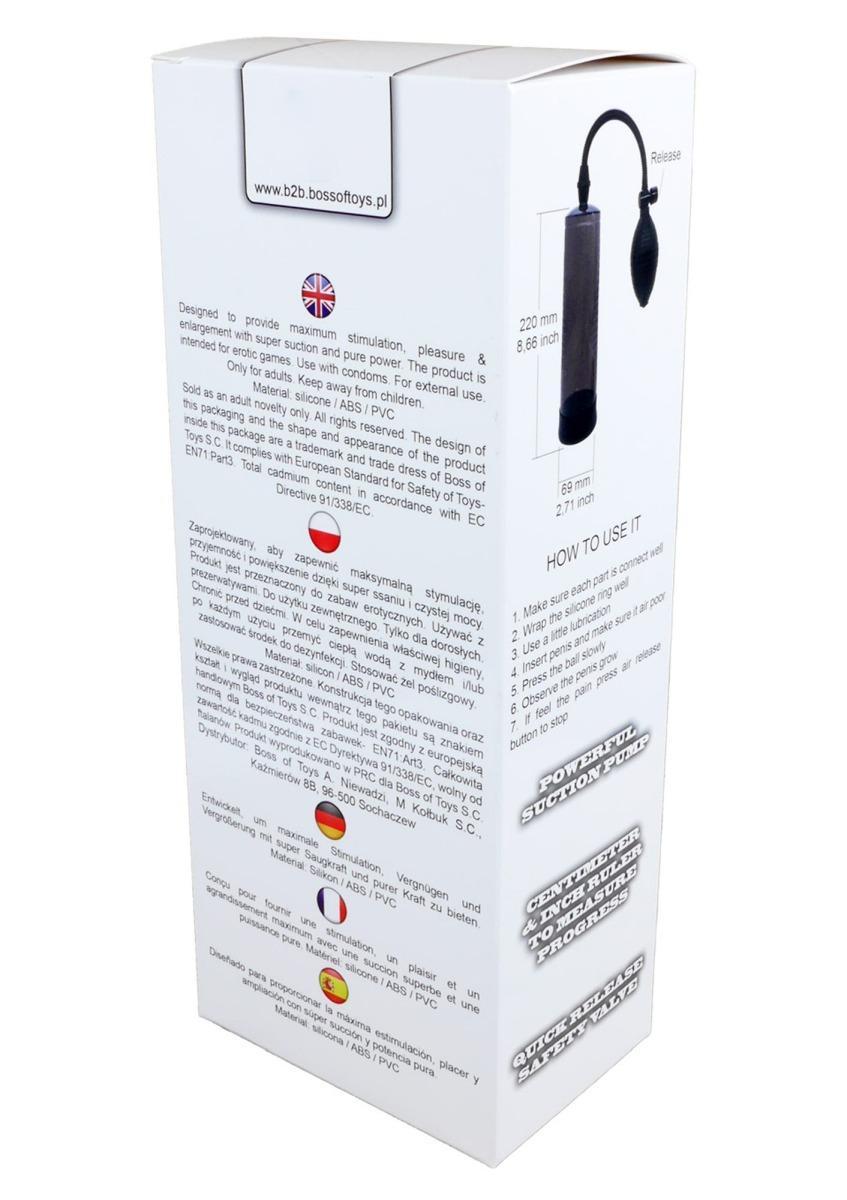 Powerpump Penis Pump, Black