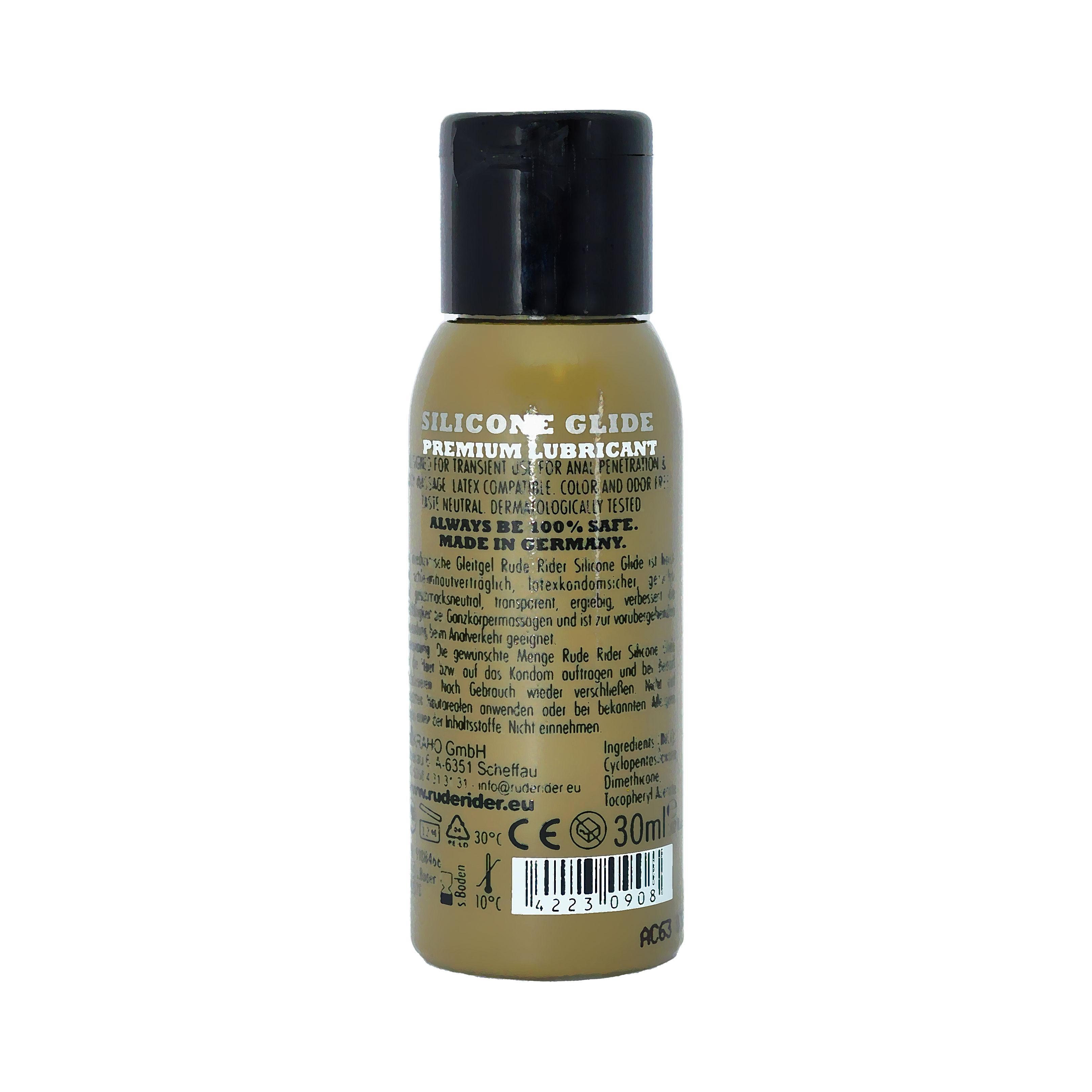 Rude Rider Silicone Glide, Lubricant, 30ml (1,0 fl.oz.)