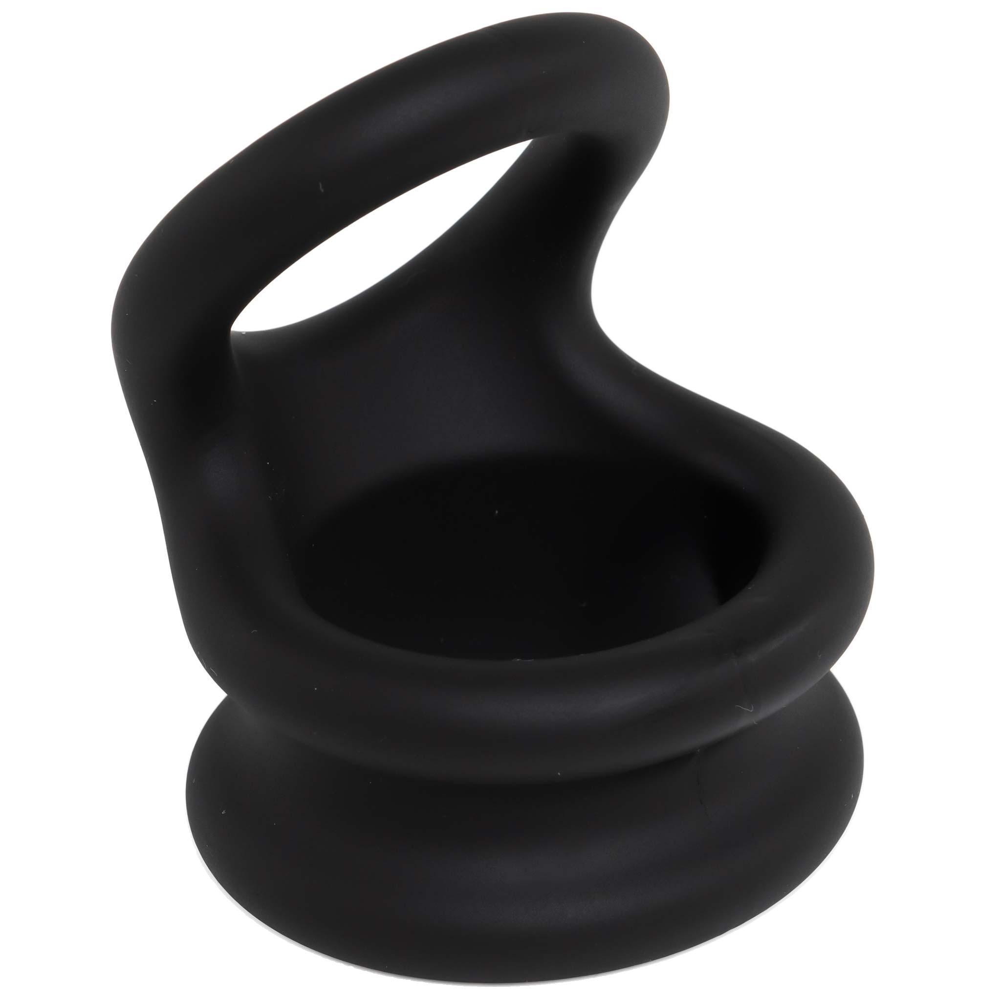 Rude Rider Shaft and Ball Ring, 35x40mm, Black