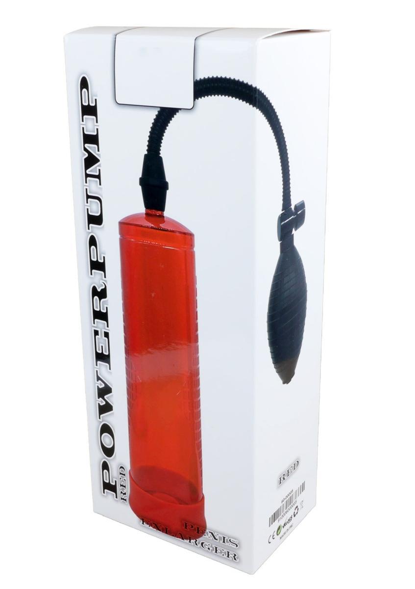 Powerpump Penis Pump, Red