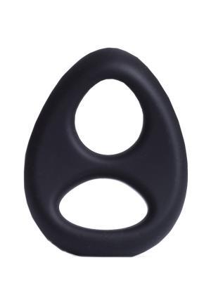 RudeRider Cock & Ball Lifter Cockring, Black, 48 mm