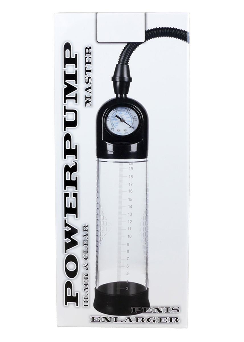 Powerpump Penis Pump Master, Black & Clear