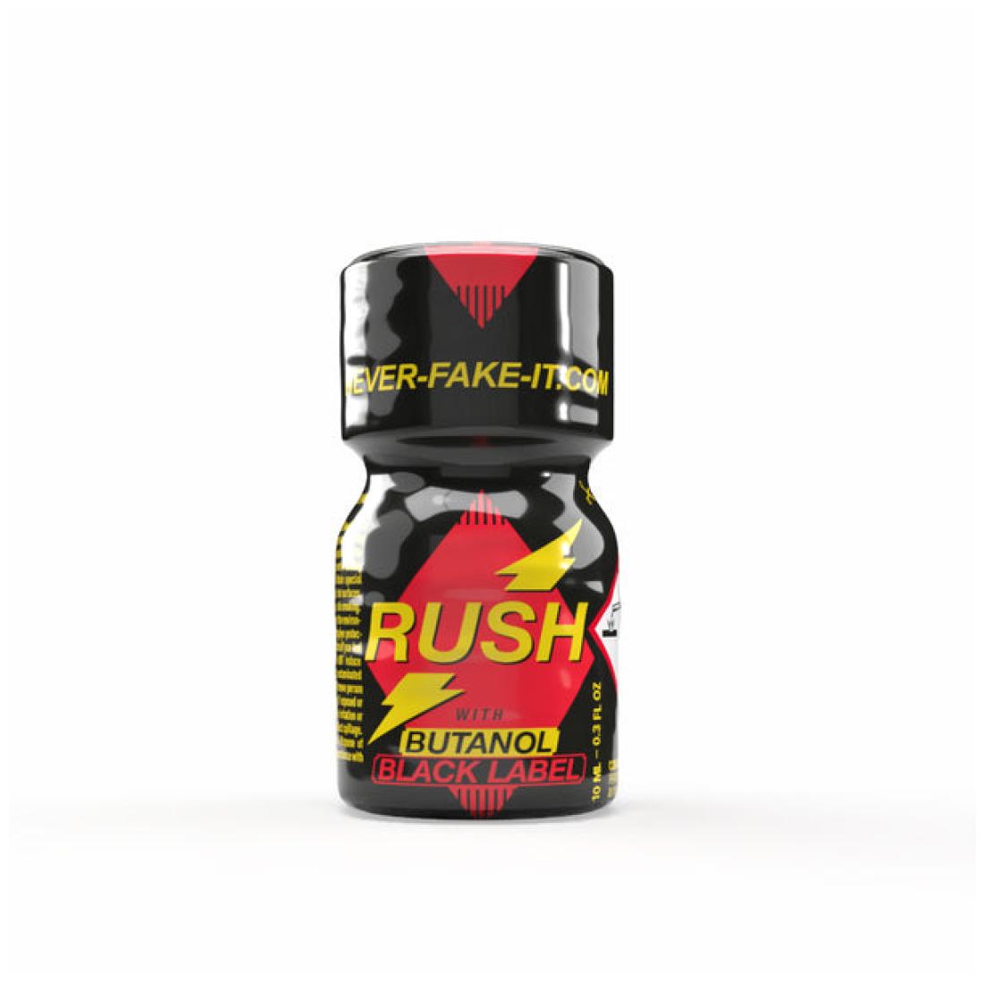 Rush Black Label with Butanol, Butanol formula - Size: 10 ml - Quantity: Bottle