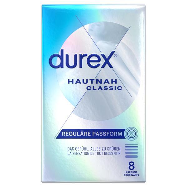 Durex Hautnah Classic Condoms 8 pcs, Extra Thin, Ø 56 mm