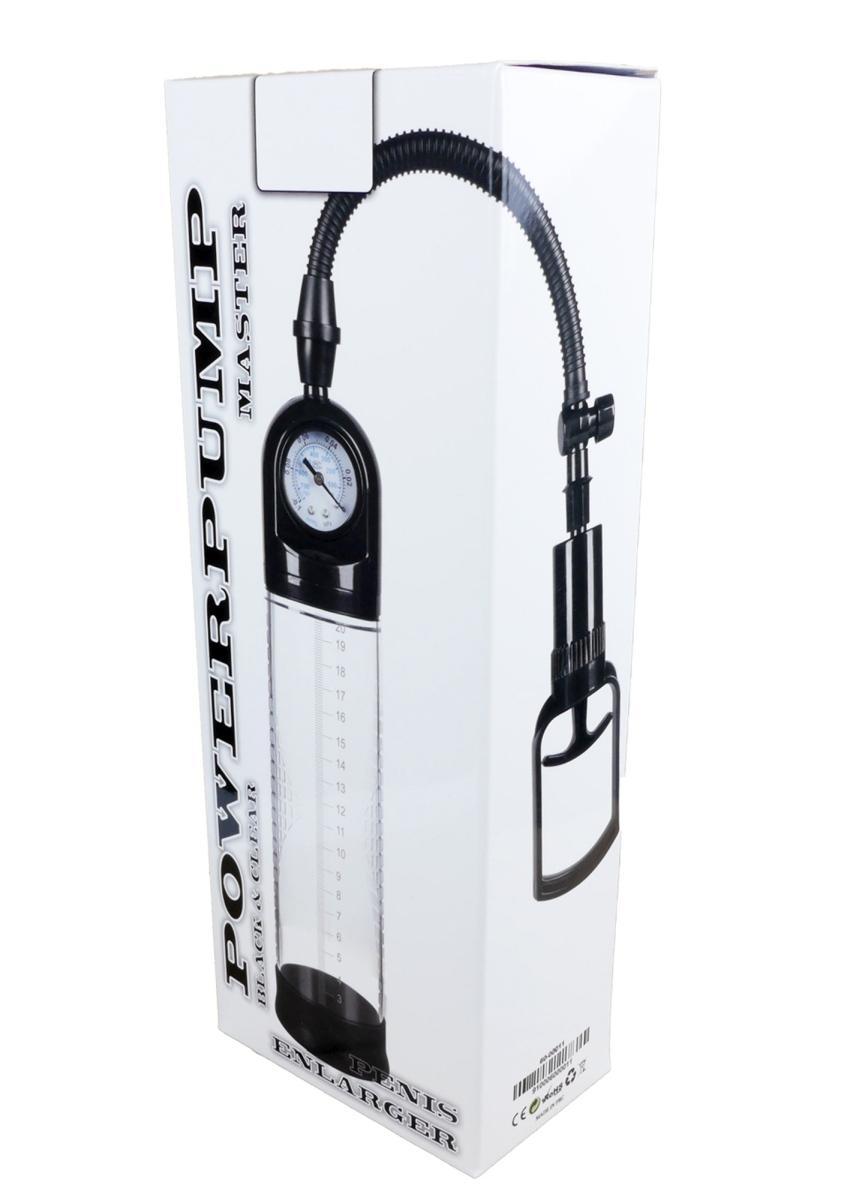 Powerpump Penis Pump Master, Black & Clear