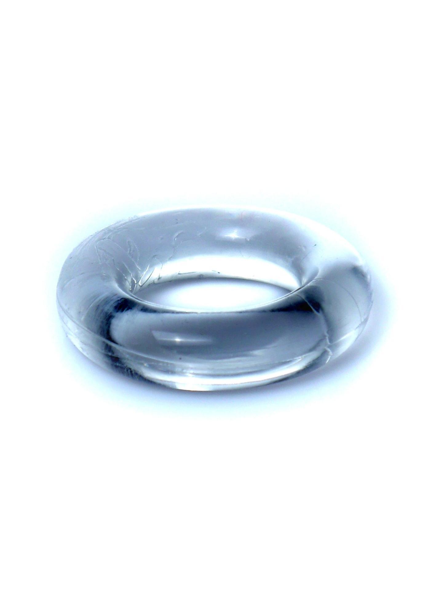 Silicone Gel Cockring Clear