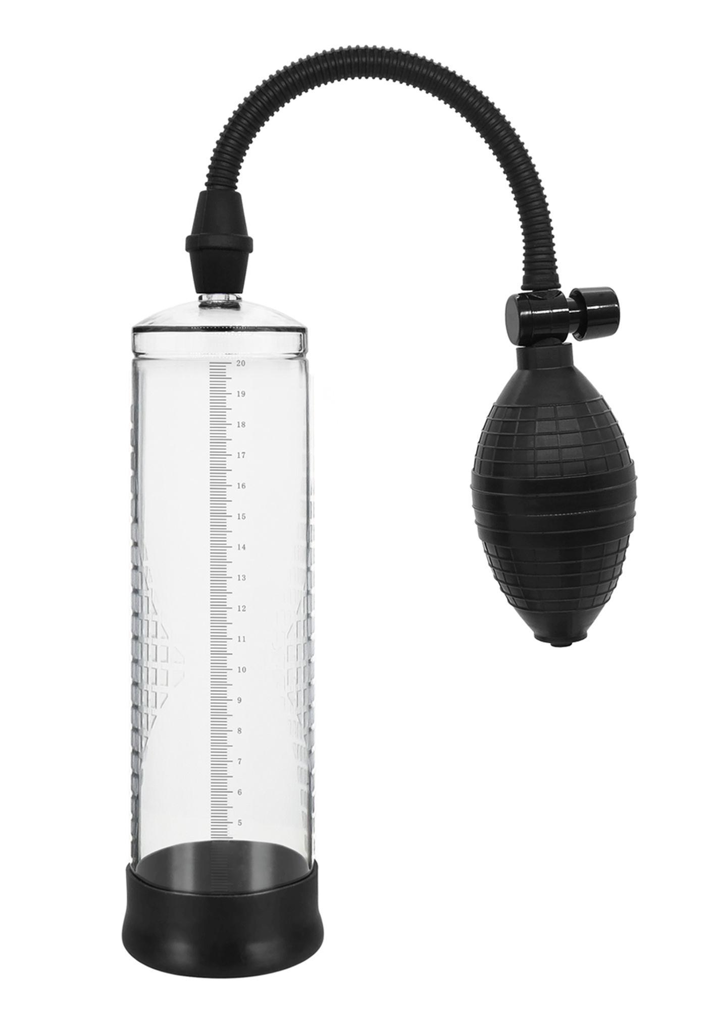 Powerpump Penis Pump, Black & Clear