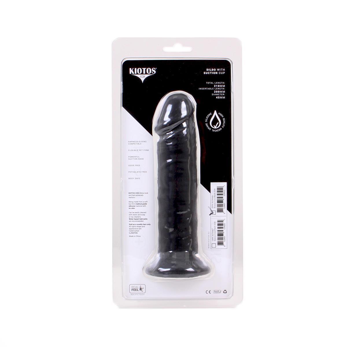 Kiotos COX  034 Silicone, 21 cm, Black