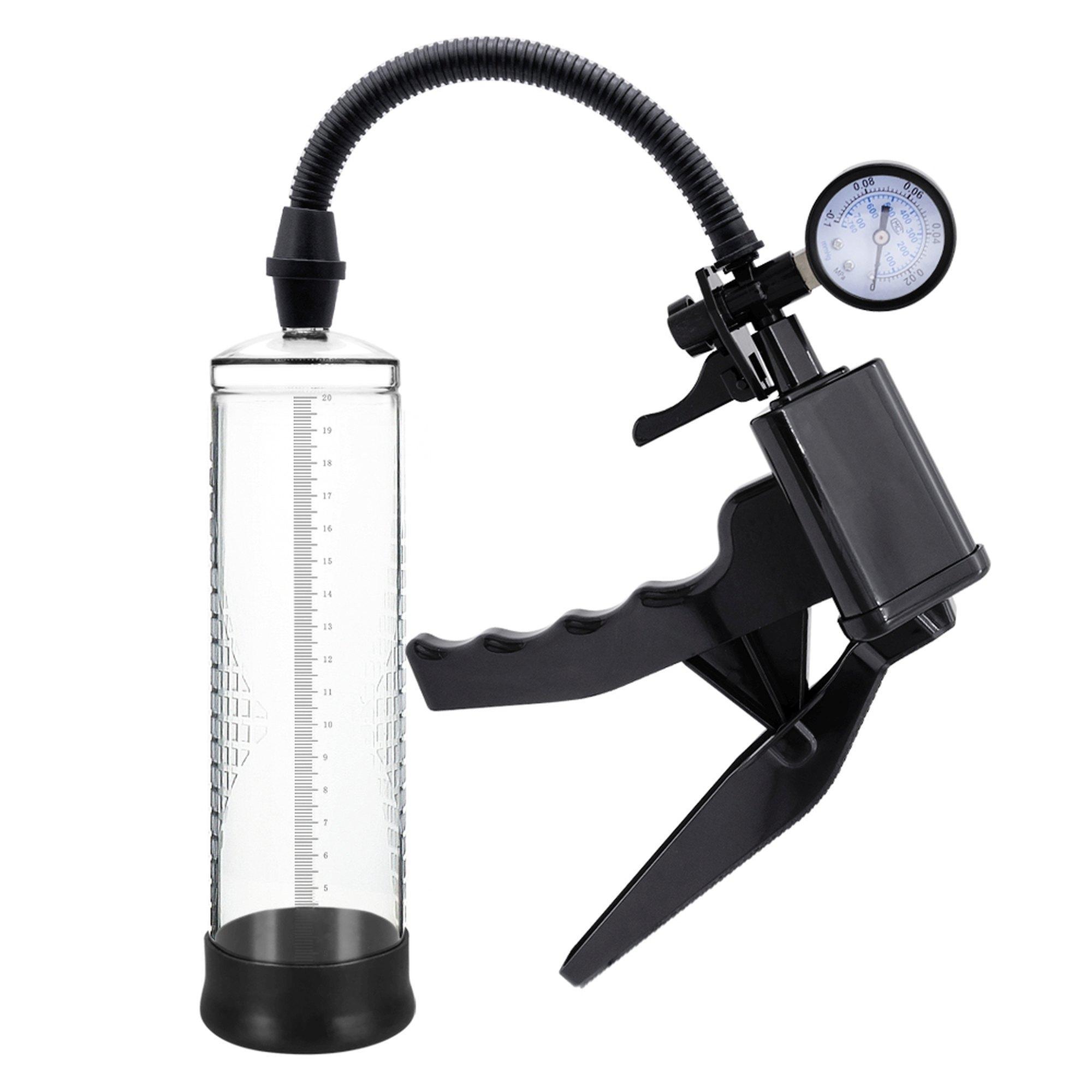 Powerpump Penis Pump PRO 01, Black & Clear