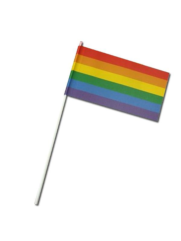 Gay Pride Rainbow Paper Flag