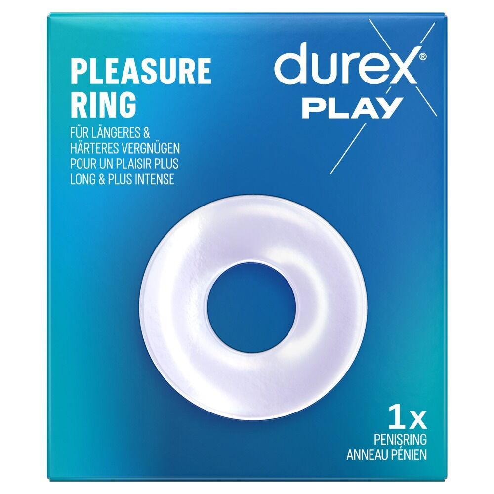Durex Pleasure Ring, Cockring, Clear