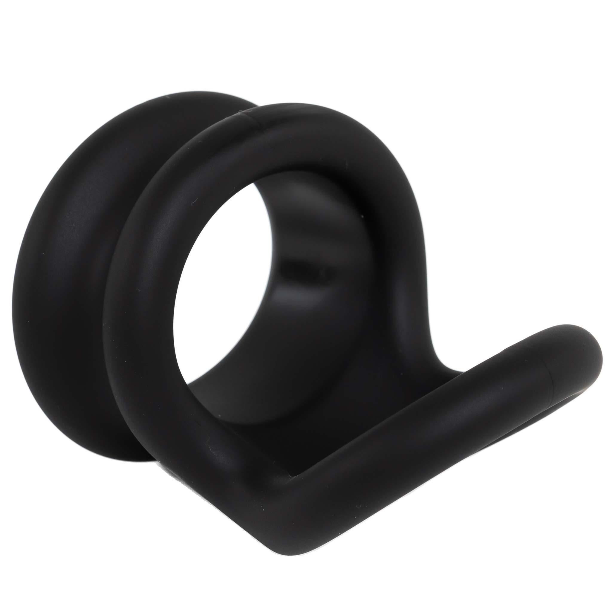Rude Rider Shaft and Ball Ring, 35x40mm, Black