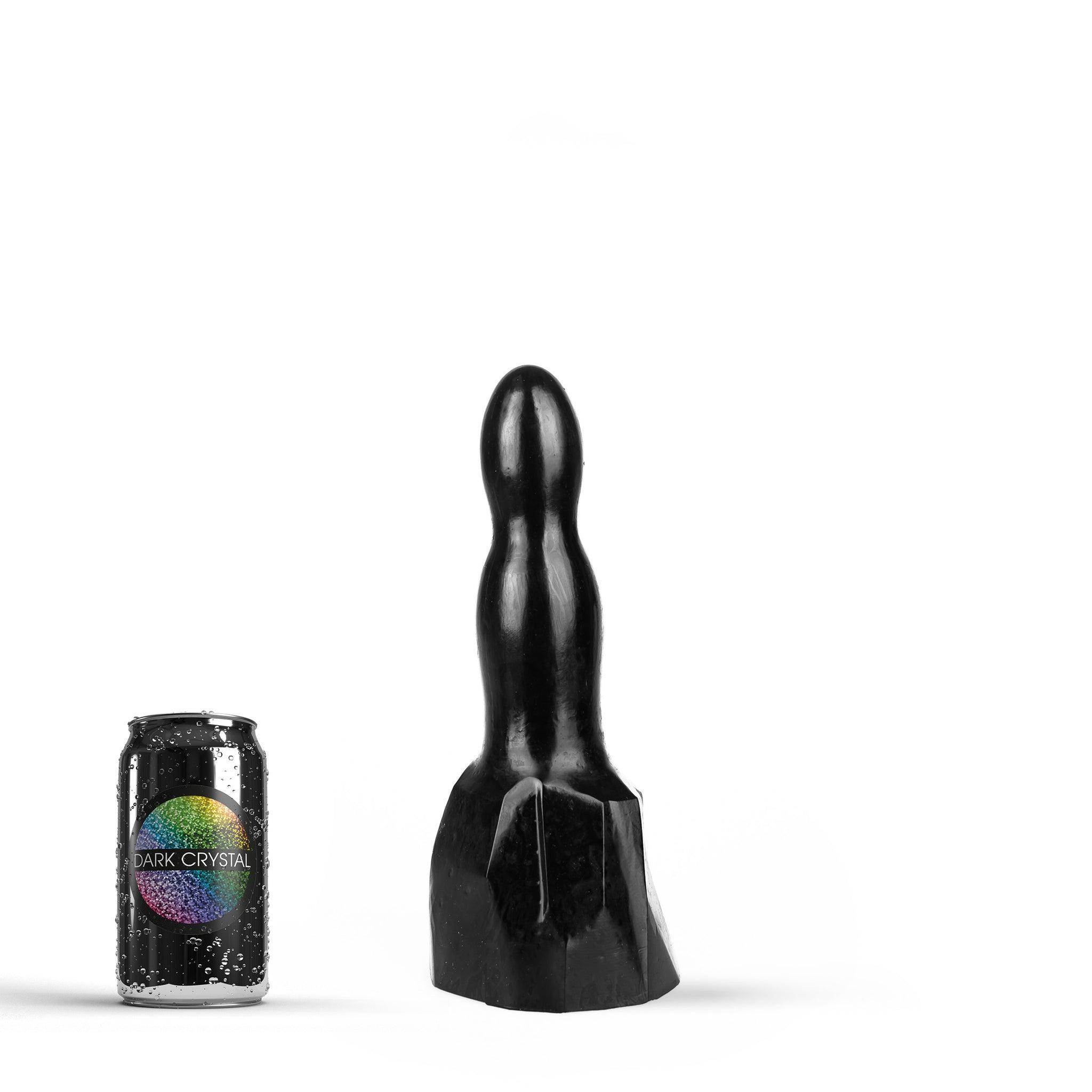 Dark Crystal Vegar Butt Plug, 25 cm, Black