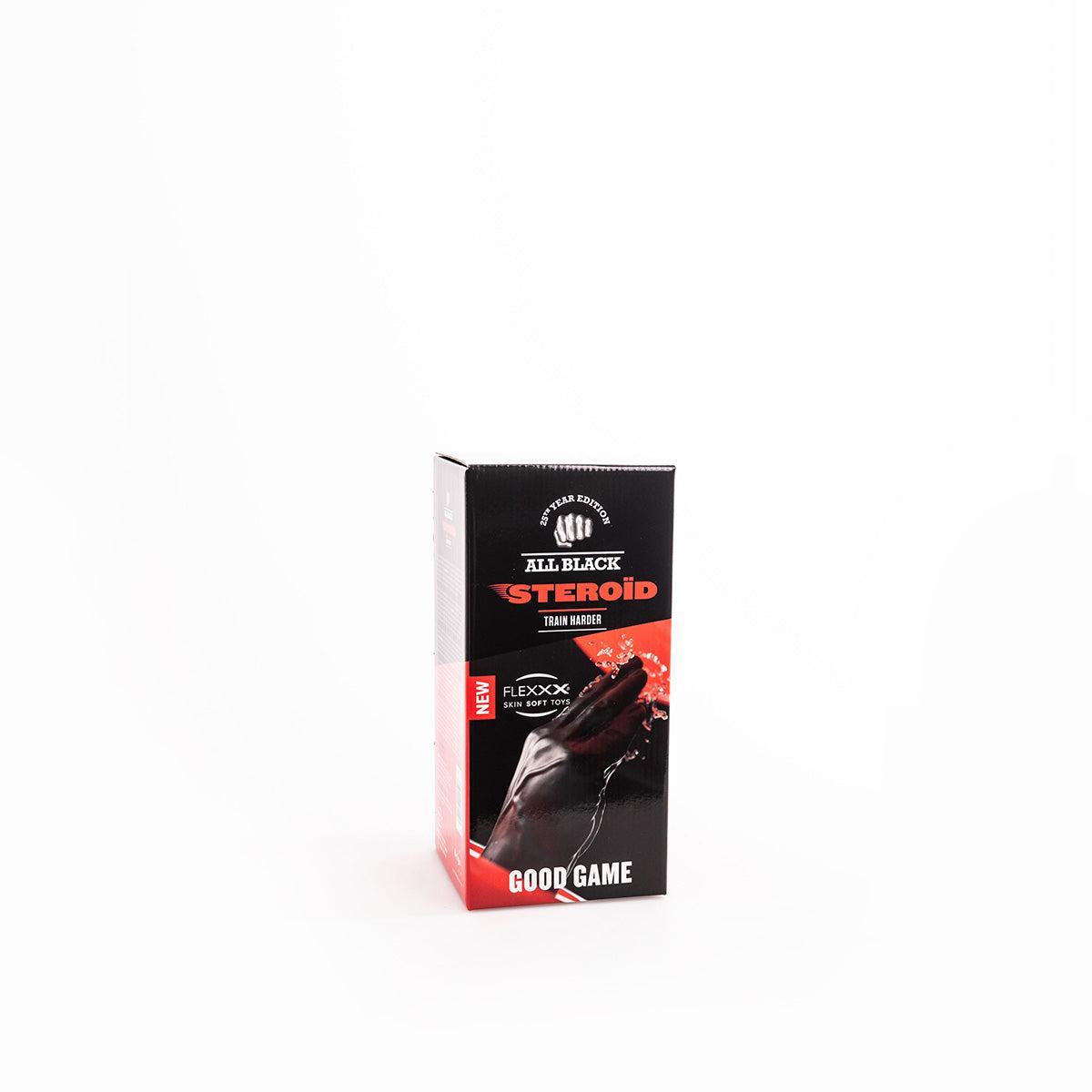 All Black Steroid Good Game Butt Plug, 25 cm