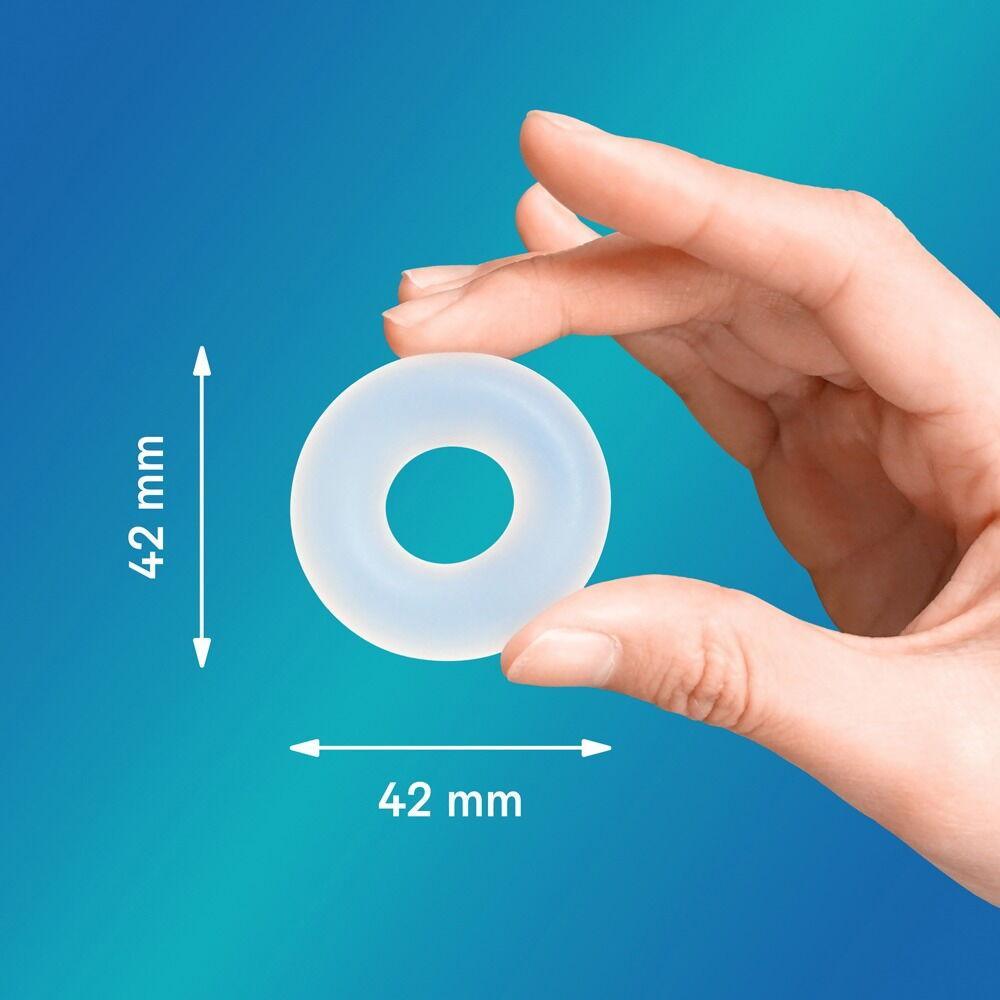 Durex Pleasure Ring, Cockring, Clear